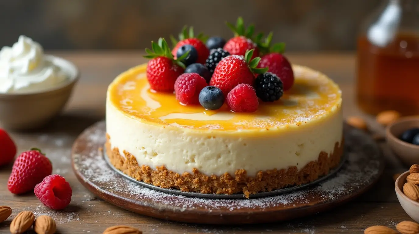 healthy cheesecake