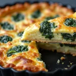 Crustless Spinach Quiche