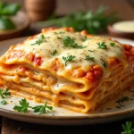 Creamy Alfredo Chicken Lasagna