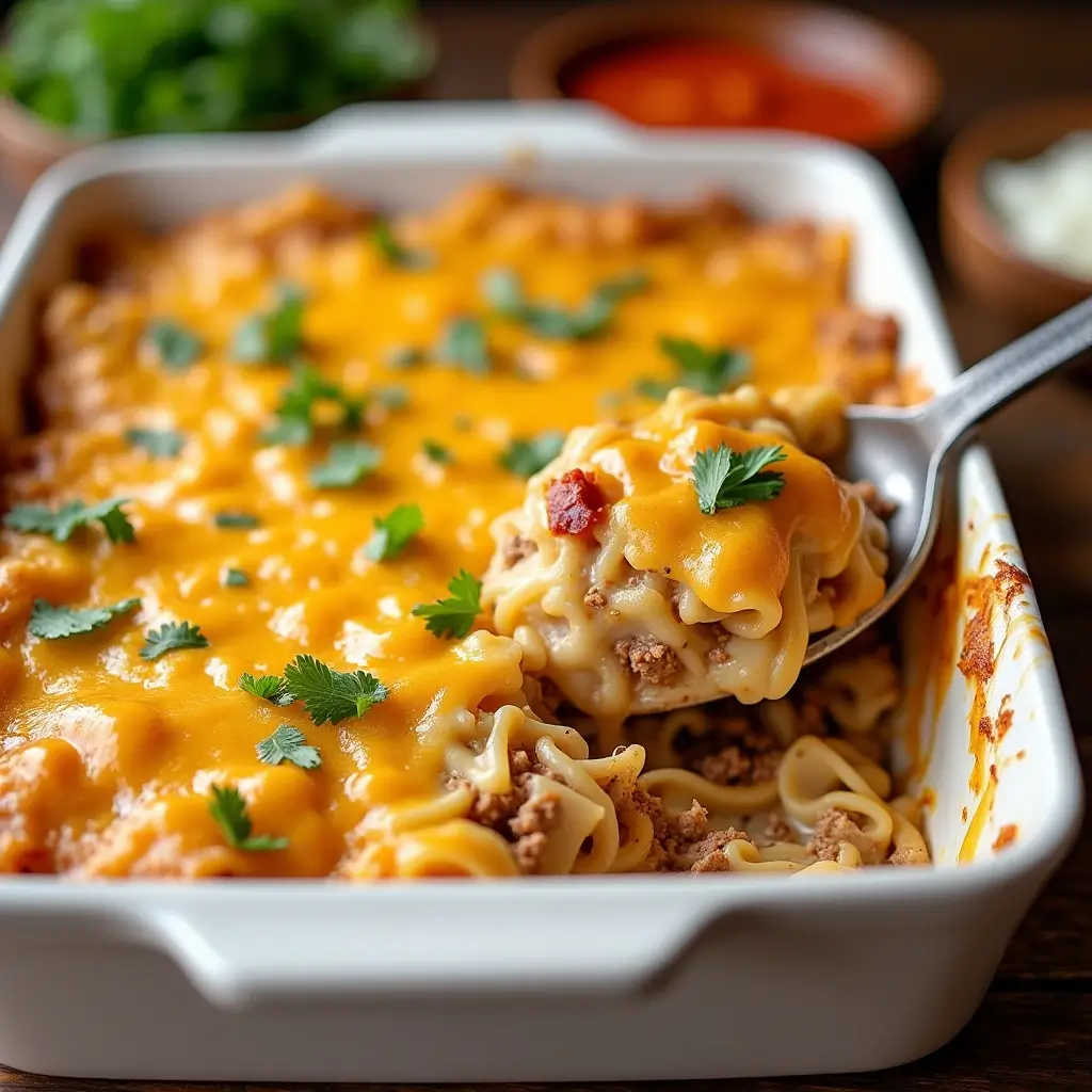 Easy Sour Cream Noodle Bake Recipe