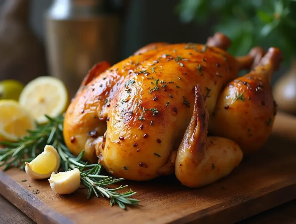 Garlic Herb Roasted Chicken